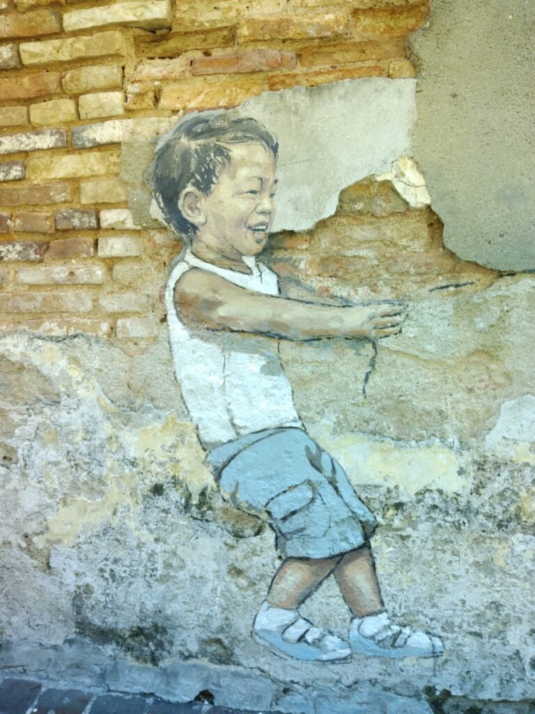 Armenian Street Art Young Boy