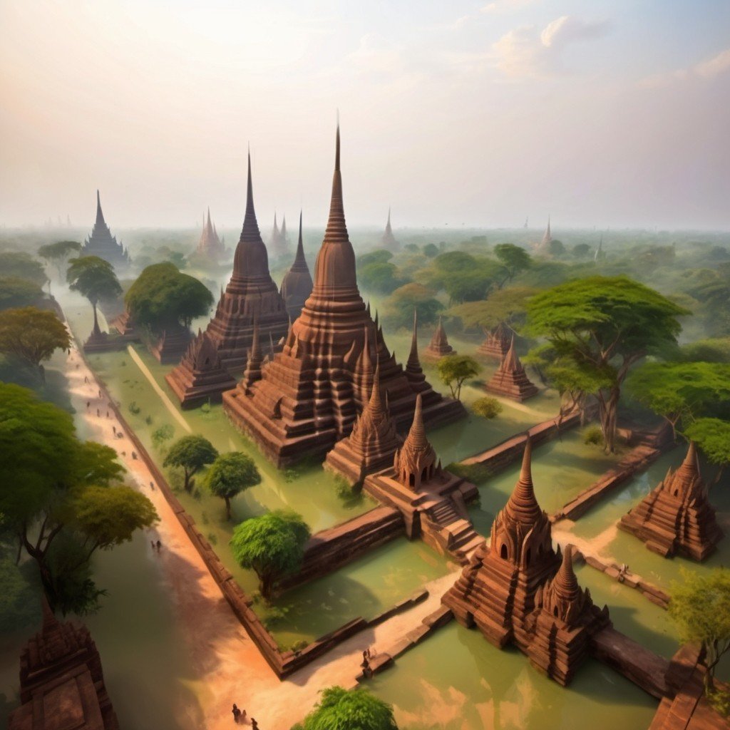 Ayutthaya Temple Reconstructed