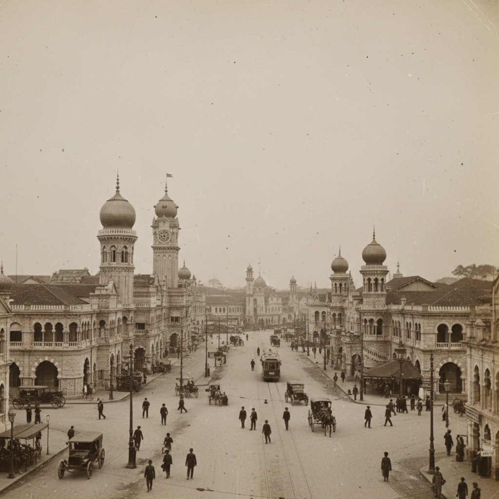 Iconic Sultan Abdul Samad Building In Kuala Lumpur