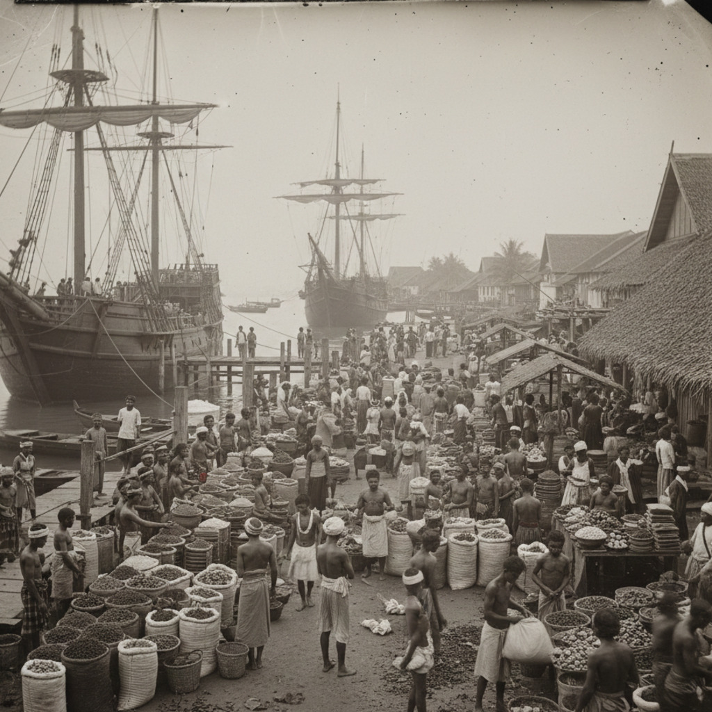 Melaka Trading Port In Bygone Times