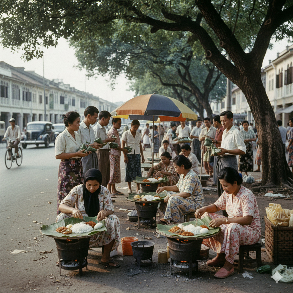 Old Melaka Spice Trading Hub By River