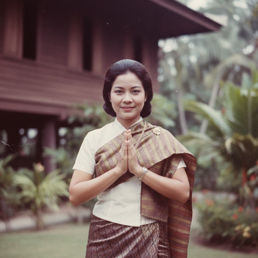 Traditional Thai Greeting