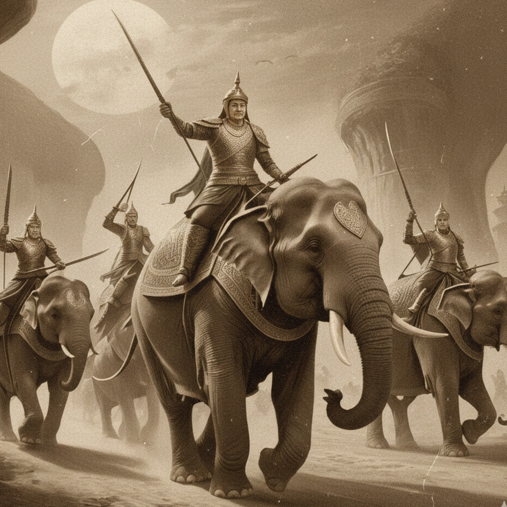 Burmese Invade Lanna Kingdom