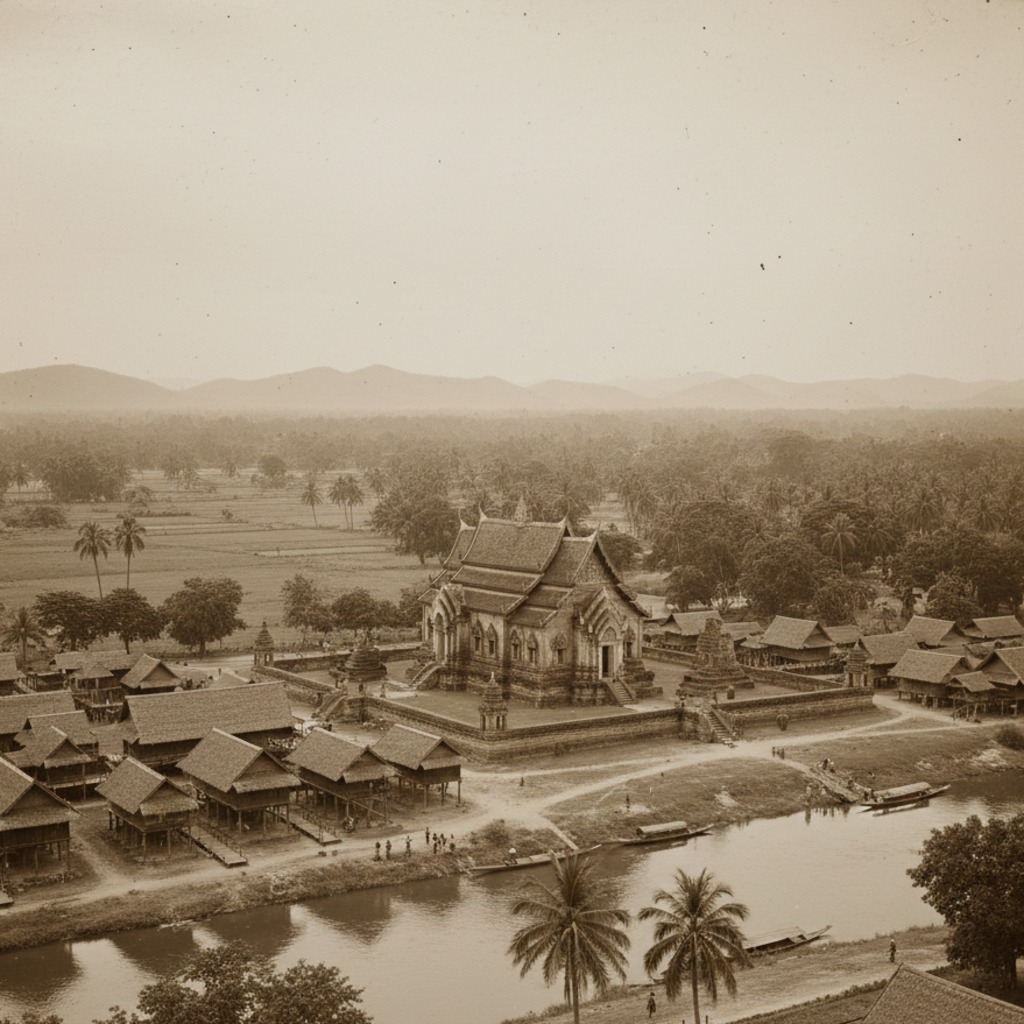 Wiang Kum Kam Built By King Taksin