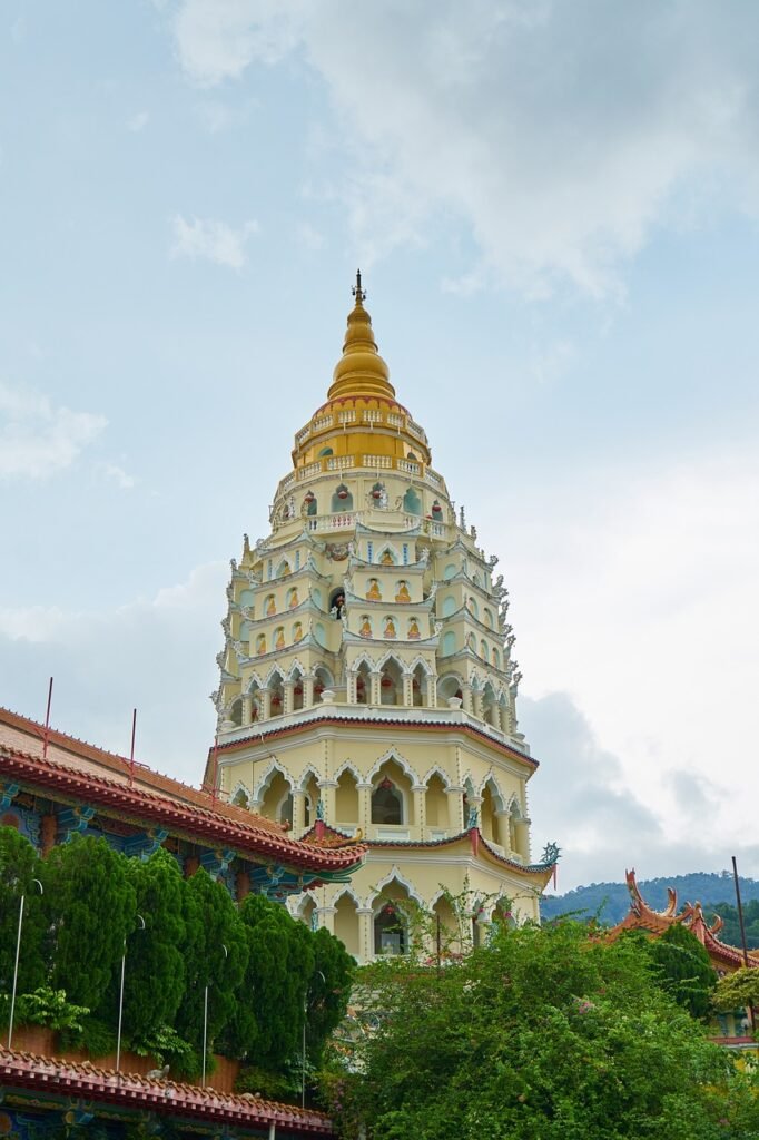 Buddhist Temple Kek Lok Si In Penang