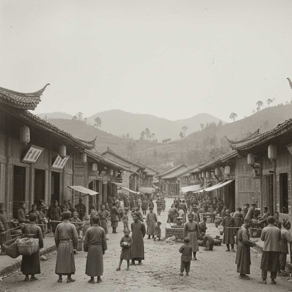 Image Depicting Khoo Clan Village In Fujian Province