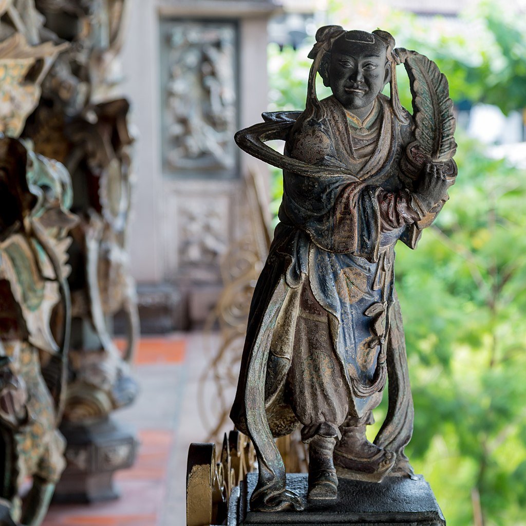 Chinese Mythical Statue At Khoo Kongsi