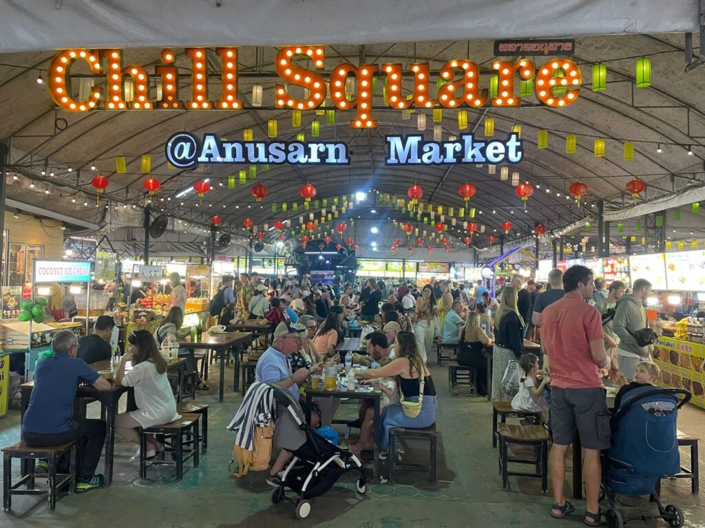 Chill Square Food Court At Anusarn Market