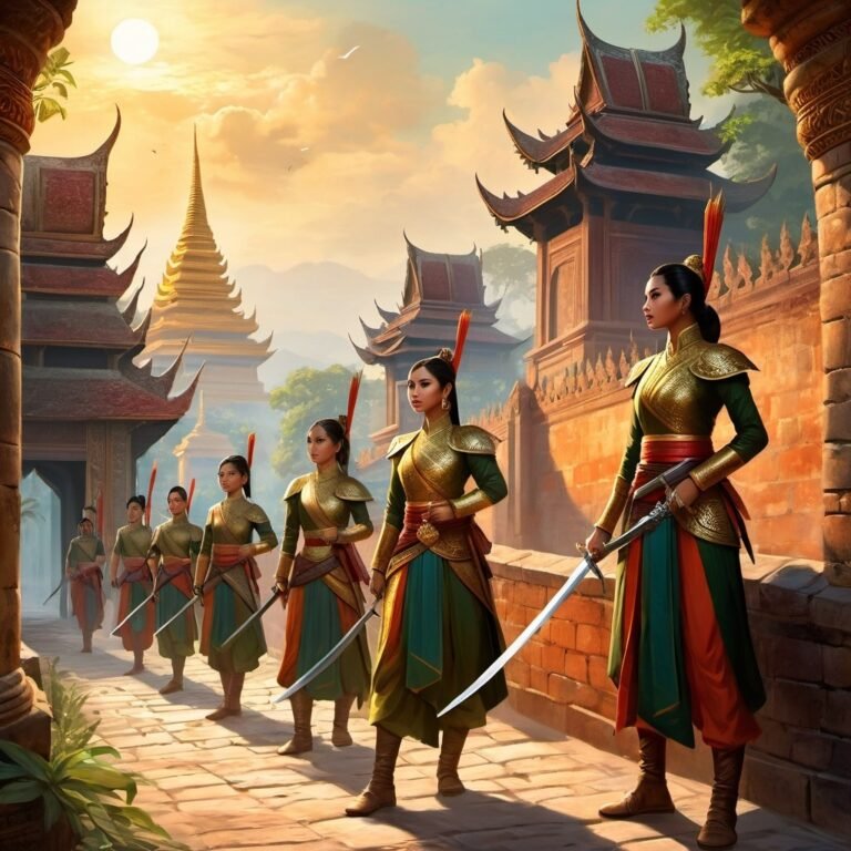 In The History Of Phuket Women Defended The Fort Of Thalang