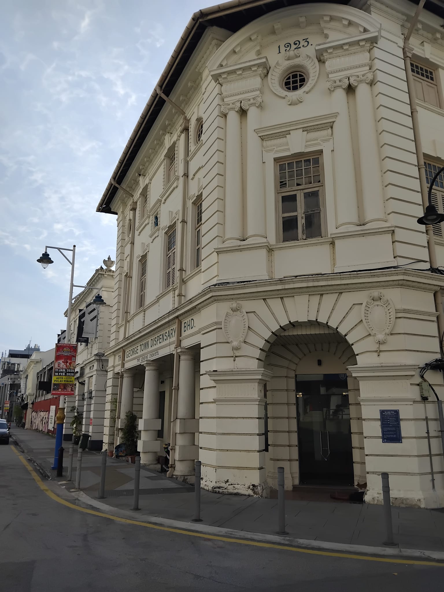 Penang Heritage Beach Street Colonial Architecture