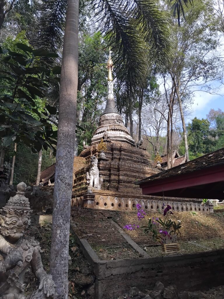 Ancient Chedi Of Wat Phra Lat
