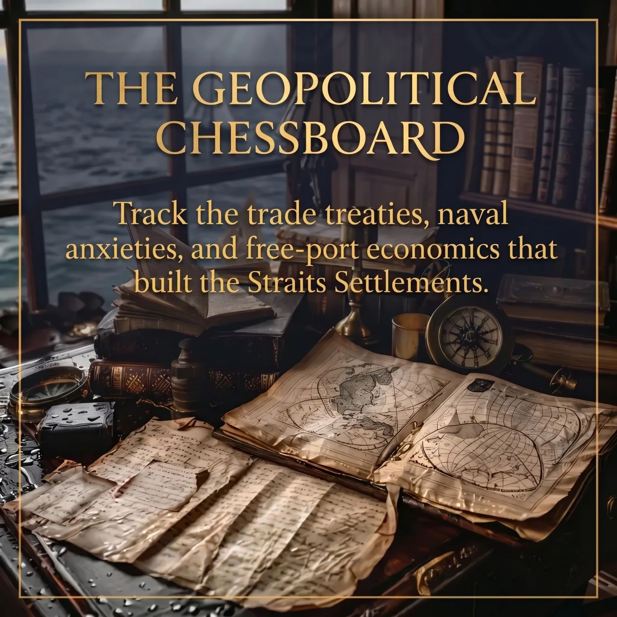 The Geopolitical Chessboard: Straits Settlements trade, naval, and economics