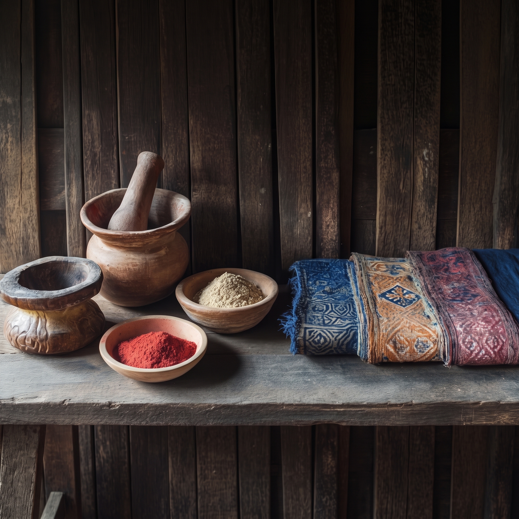 Tai Lue fabrics and spices in Nan Province: cultural crafts